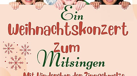 Ein Weihnachtskonzert zum Mitsingen