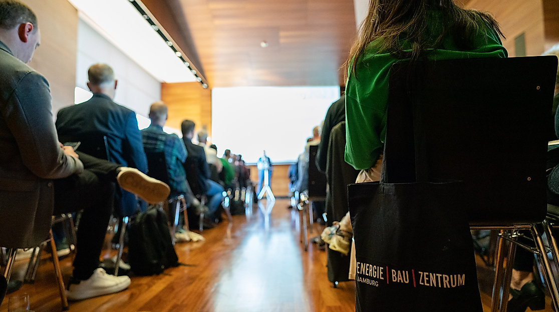 Hörsaal im ELBCAMPUS