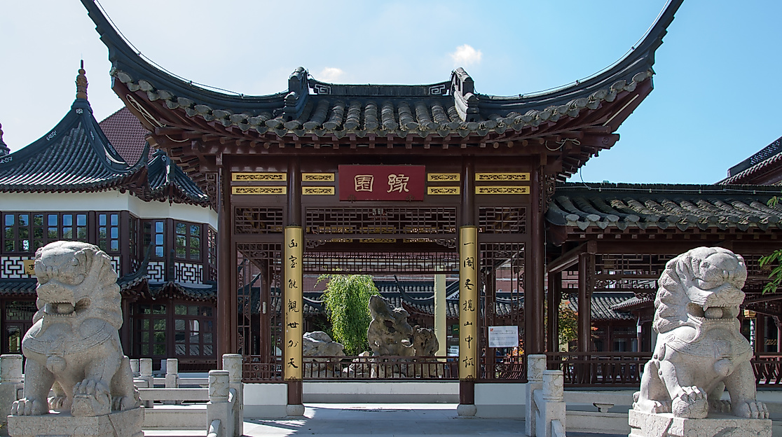 Chinesisches Teehaus Yu Garden