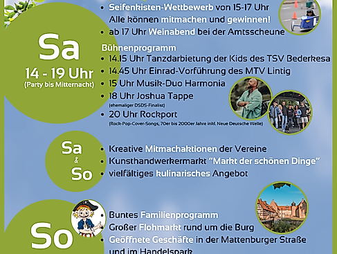 Plakat Programm 24.-25. August 25