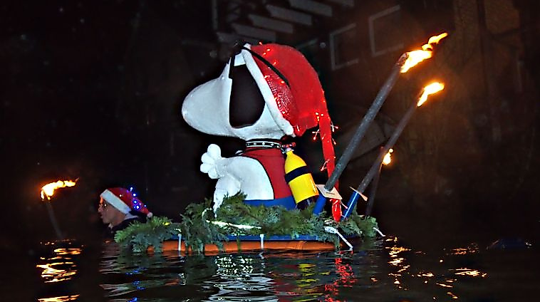 Adventfackelschwimmen