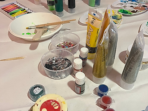 Malworkshop-Utensilien