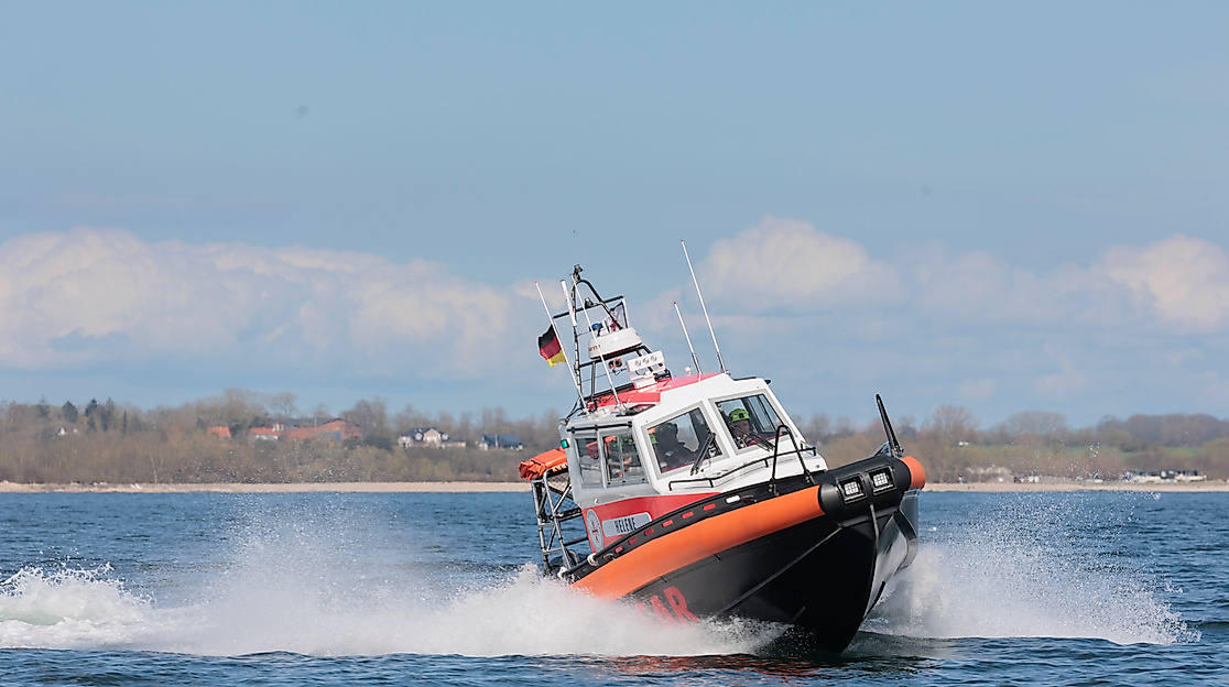 Helene vor der Küste Fehmarns