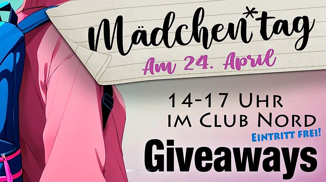 Plakat zum Mädchentag