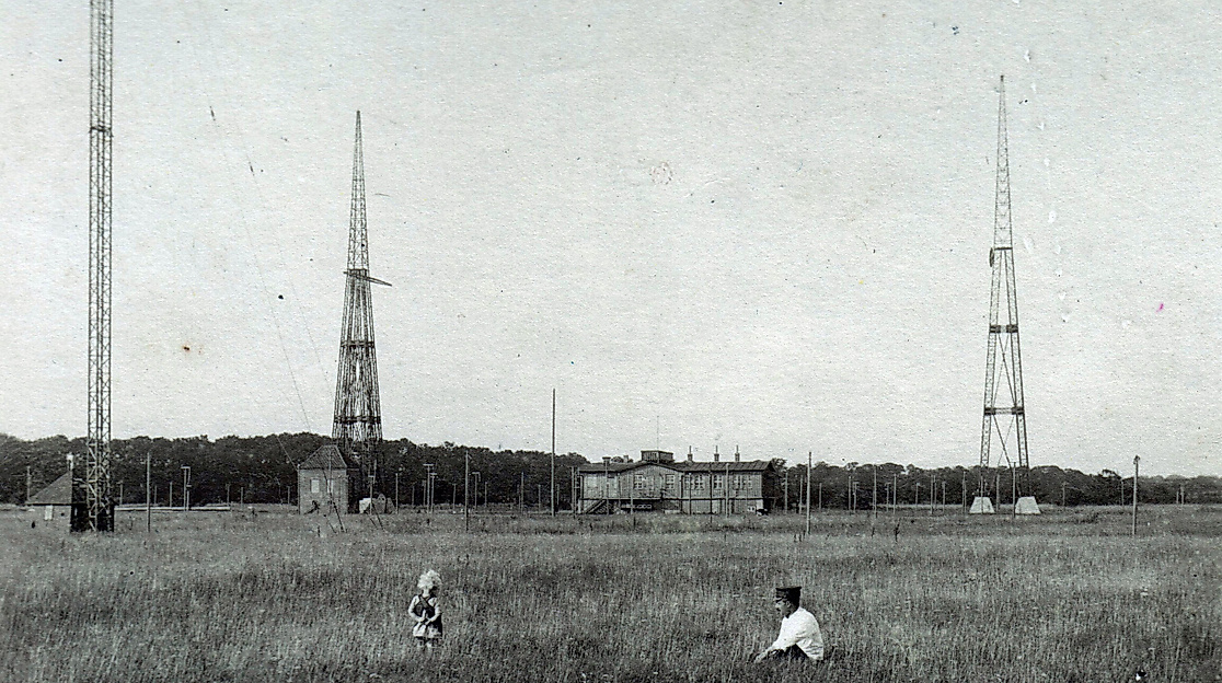 Funkmasten in Pelzerhaken 1922