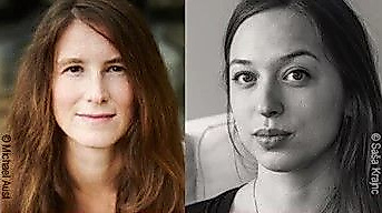 Autorin Nataša Kramberger und Übersetzerin Liza Linde