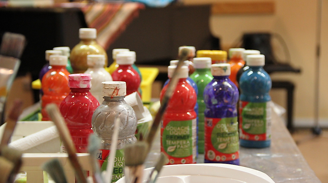 Intuitives Malen zu biblischen Texten