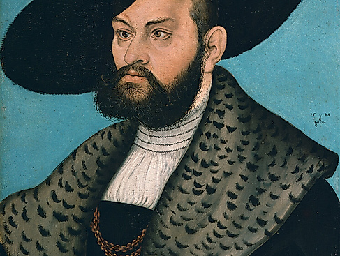 Lucas Cranach der Ältere: Albrecht von Hohenzollern, Markgraf von Brandenburg-Ansbach, Herzog von Preußen, 1528
