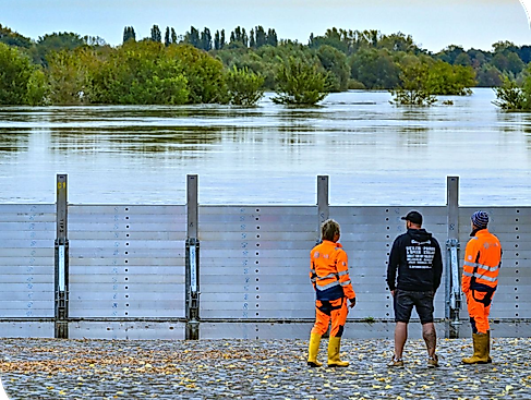 Hochwasser in Brandenburg 2024