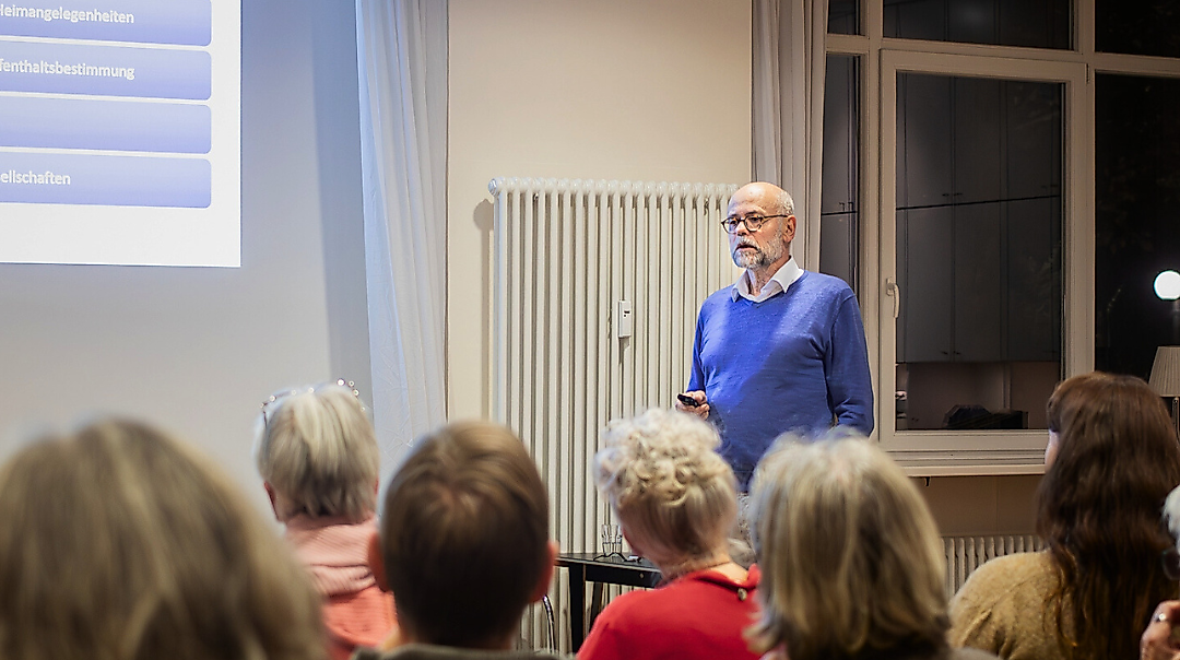 Vorsorge und Testament – Infoveranstaltung mit Klaus Jakobsmeyer, Rechtsanwalt