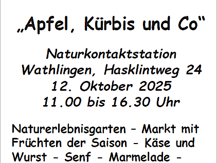 Apfelfest 12.10.2025