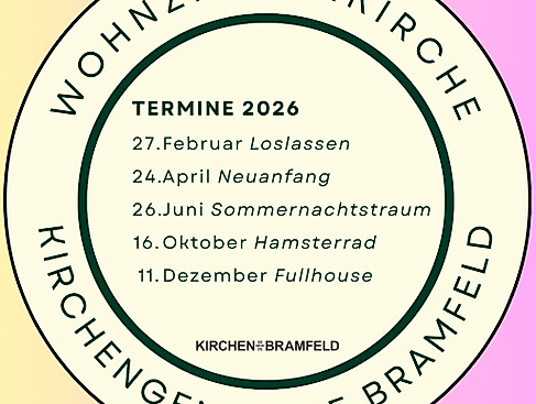 Termine Wohnzimmerkirche 2026
