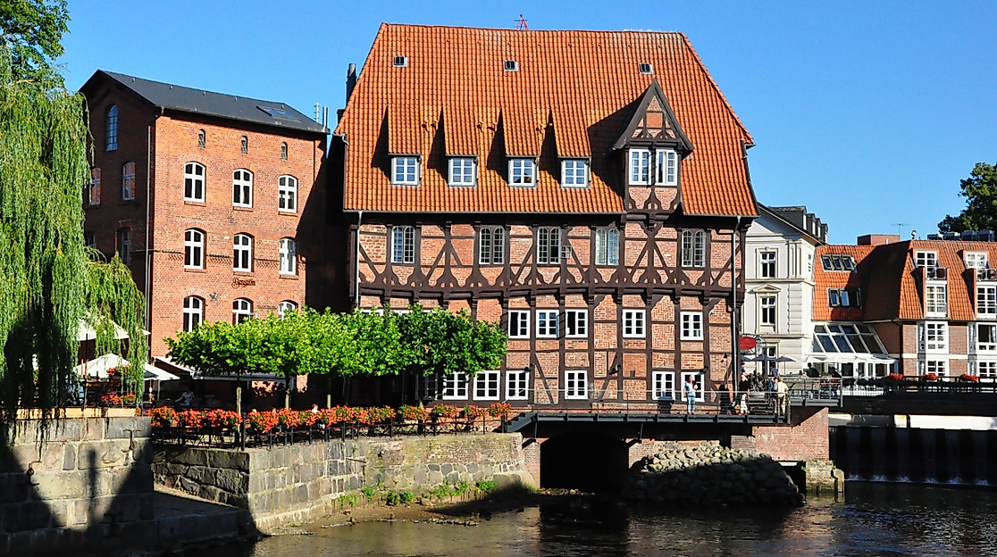 Lüneburger Mühle im historischen Wasserviertel