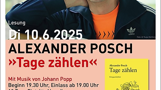 Alexander Posch: Tage zählen - Muss man gelesen haben!