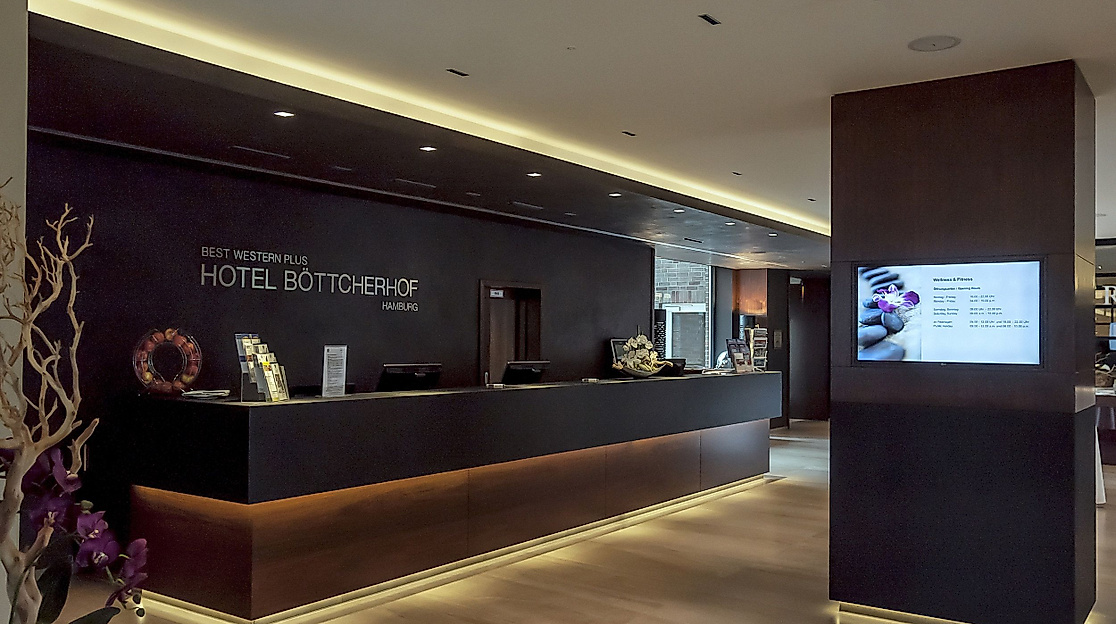Best Western Plus Hotel Böttcherhof Hamburg: Rezeption