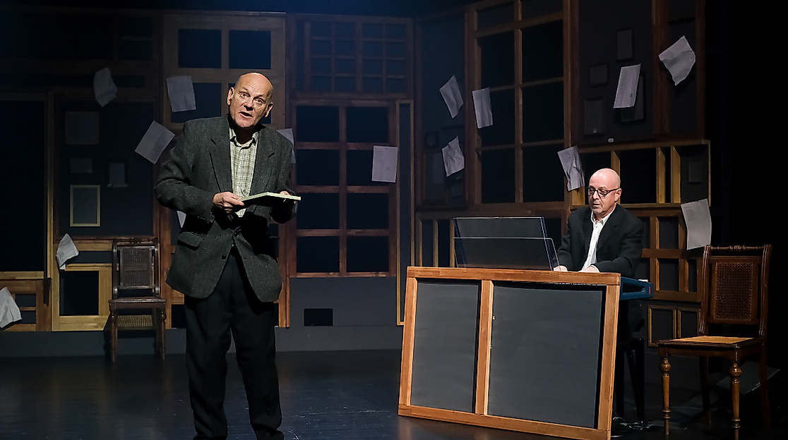 Ulrich Gebauer und Ralf Schinck in &quot;Warte nur, balde kängurst auch du!&quot;