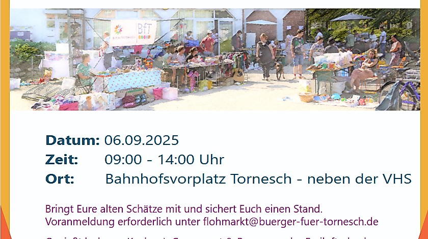 2025-06-25 Bürger für Tornesch Kinderflohmarkt 2025