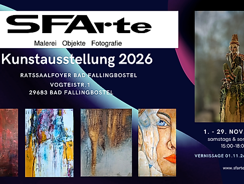 "LAUT & LEISE" SFArte Kunstausstellung 2026