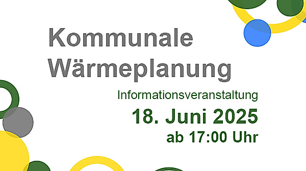 Informationsveranstaltung Kommunale Wärmeplanung