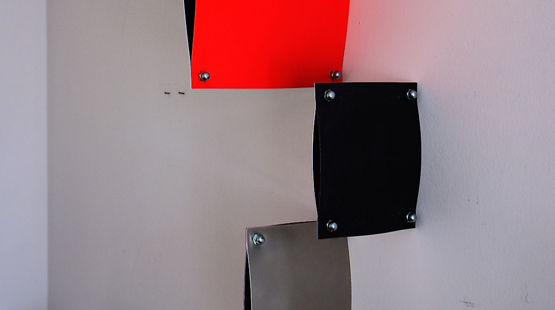 Florian Wiese - Bücher (Ausschnitt), Wandinstallation