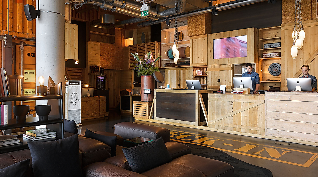 25hours Hotel HafenCity: Empfang