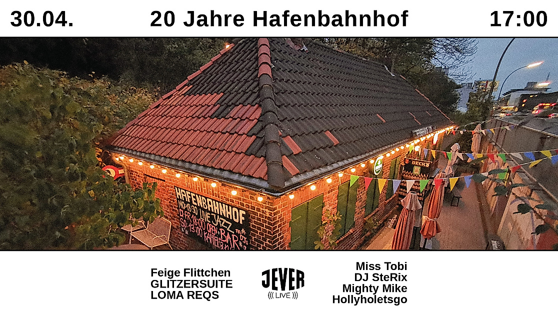 20 Jahre Hafenbahnhof Feier