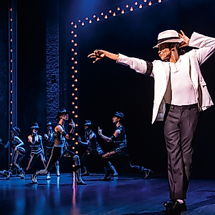 Musical-Solo auf der Bühne von Michael Jackson