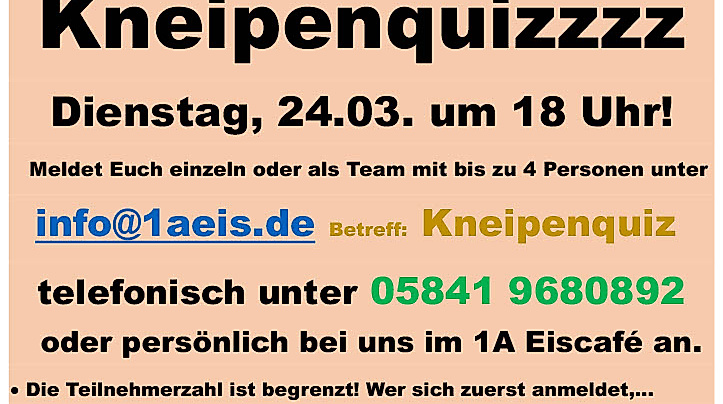Kneipenquiz - Quizabend