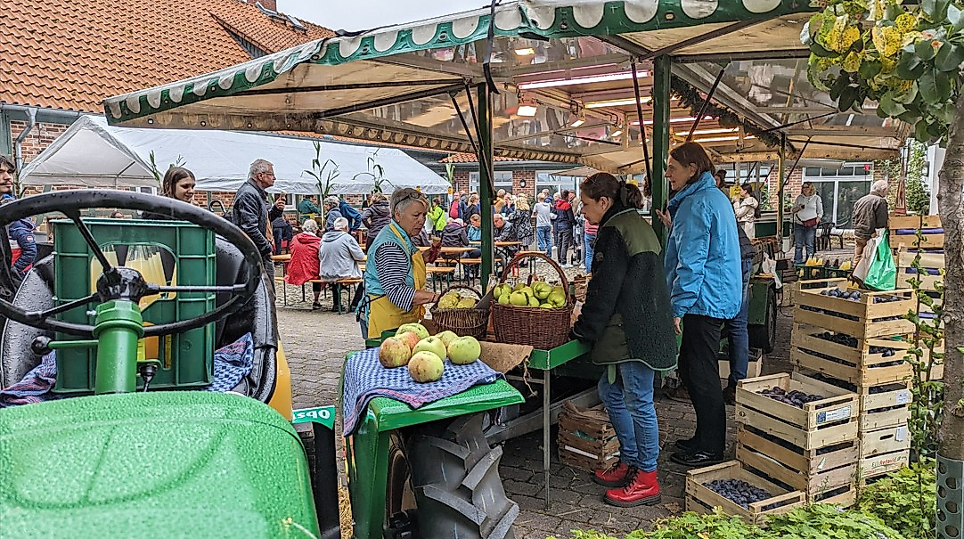 Buntes Markttreiben
