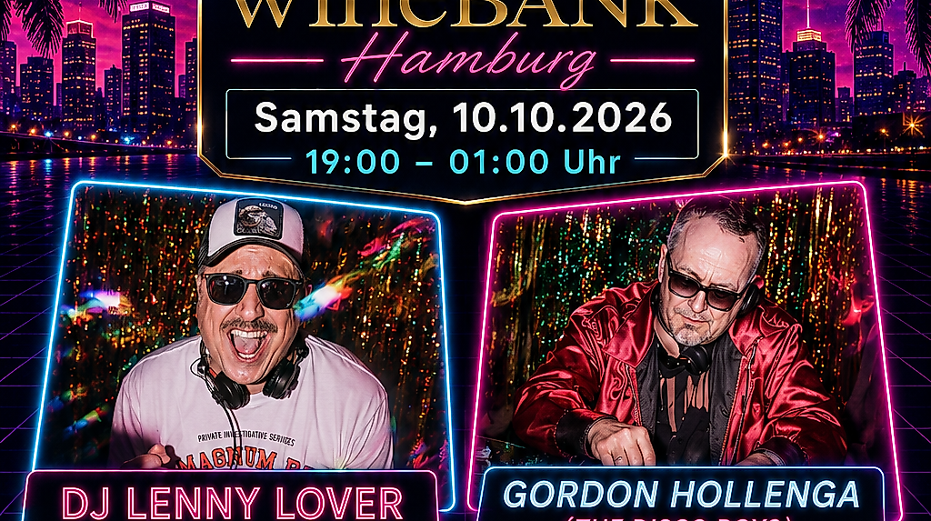 80s Nights / 80er Party / Back to the 80s wineBANK am 10.10.2026