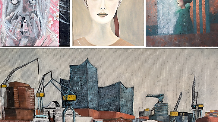 Sonntagskonzert Alina Sebastian zur Vernissage von GradeMalAtelier