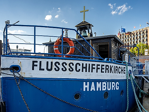 Die Flussschifferkirche Hamburg
