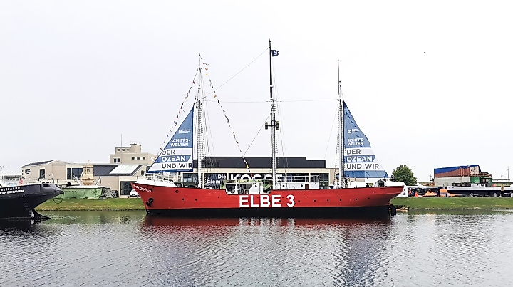Das Feuerschiff ELBE 3: Orientierungshilfe auf See