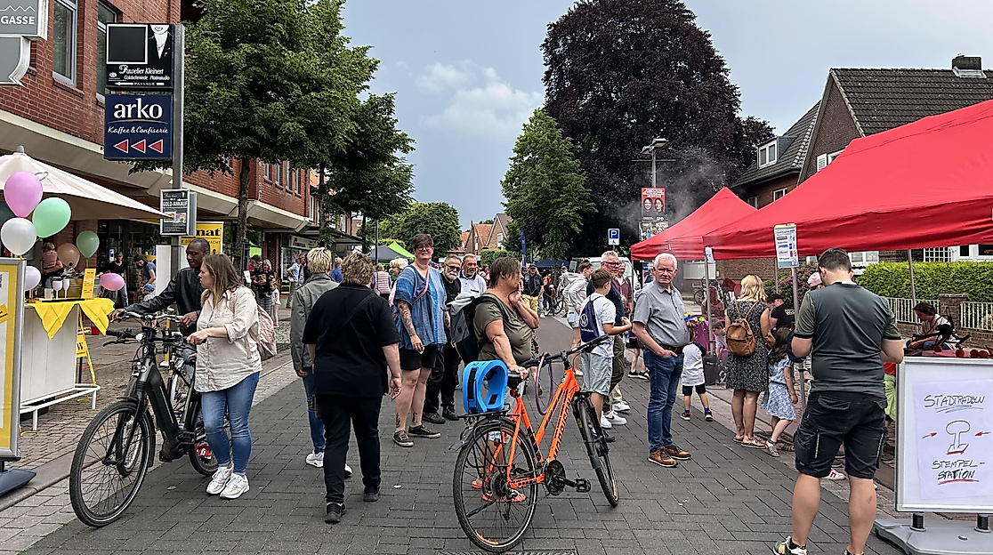 Impressionen des kreisweiten Fahrradtags 2024 in Quickborn