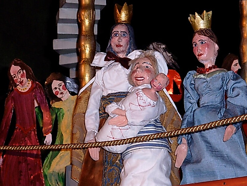 Figurentheater in der CD-Kaserne: Dornröschen - Gespielt vom Hermannshoftheater