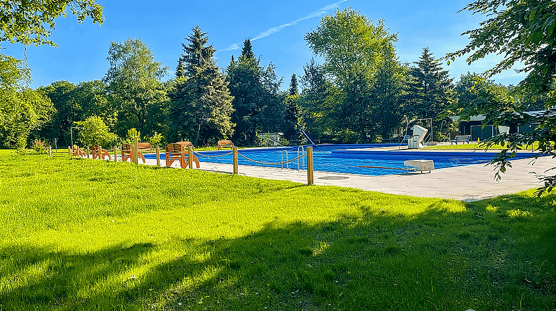 Impressionen vom Waldbad Zernien