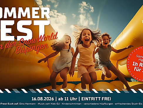 Sommerfest in der SnowWorld