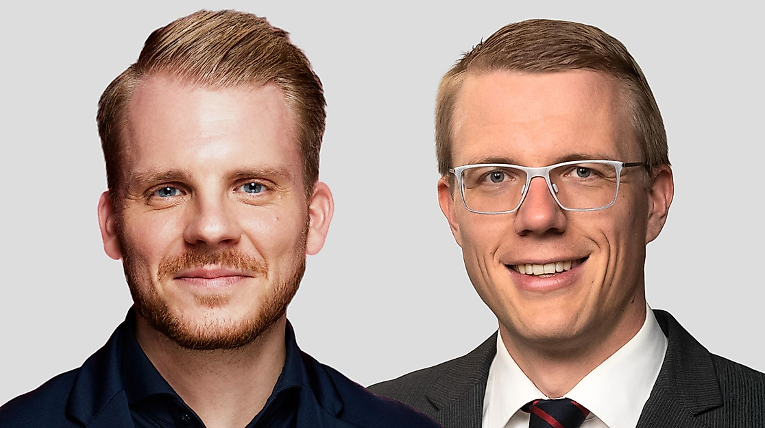Tim Klüssendorf und Tim Maciejewski