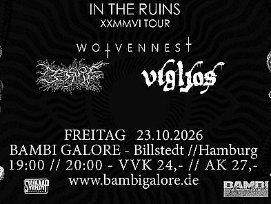 Wolvennest (BE) + Bedsore (IT) + Vígljós (CH)