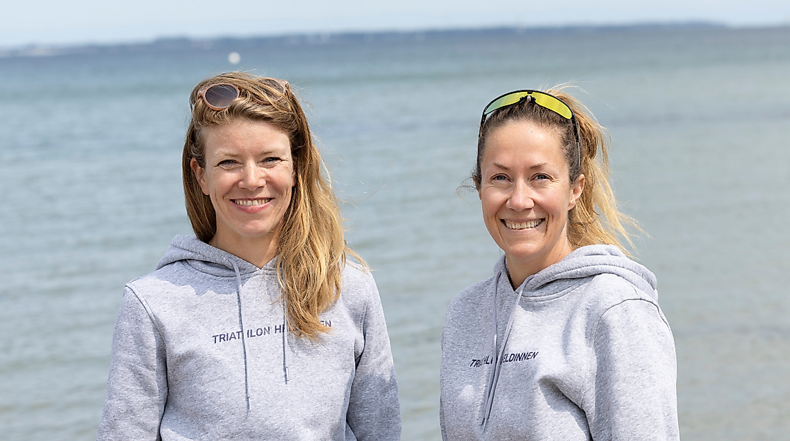 Die Triathlon Heldinnen Sabrina und Sabrina bieten ihr Training speziell für Frauen an.
