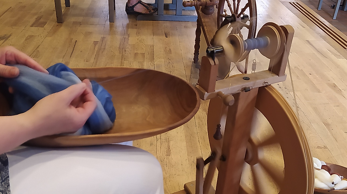 Spinnkreis im Museum im Marstall