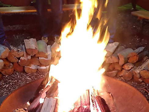 Feuer und Flamme