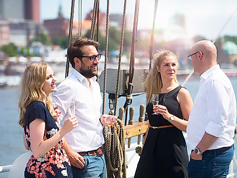 Brunch unter Segeln am Ostersonntag