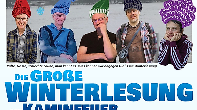 DIE GROSSE WINTERLESUNG AM KAMINFEUER MIT GLÜHWEIN UND MUSIK