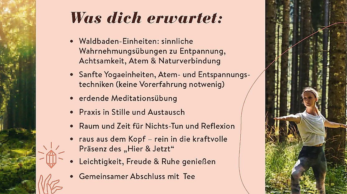 Workshop: Forest Flow: Yoga im Wald in Hamburg und Schleswig-Holstein, waldimpuls-hamburg