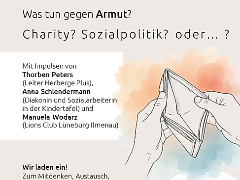 Politisches Nachtgebet: Was tun gegen Armut?