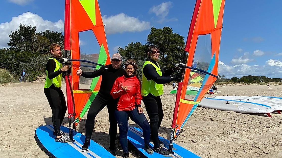SuP &amp; Windsurfen mit Blinden