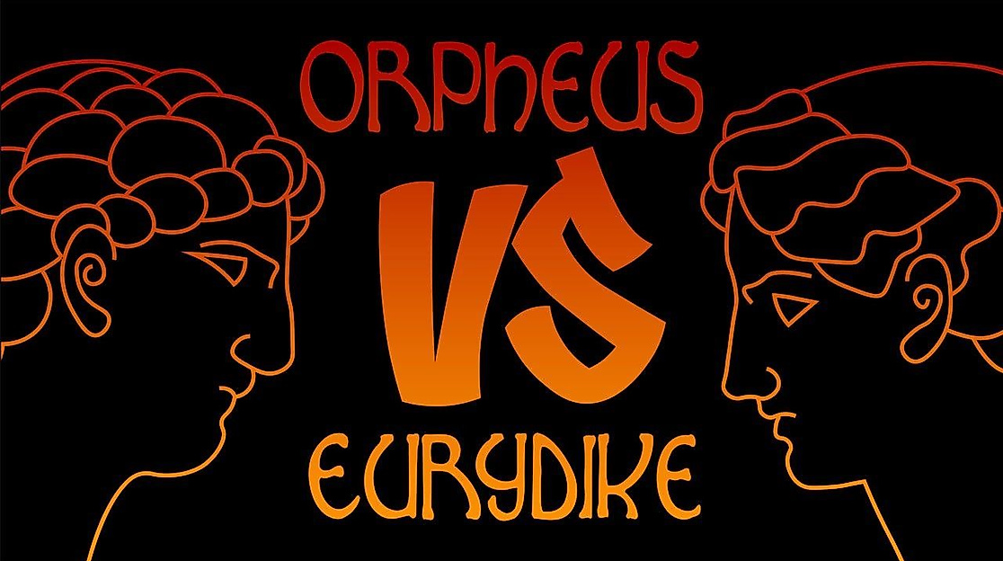 Plakat Orpheus vs. Eurydike
