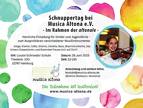Schnuppertag bei Musica Altona e.V_
