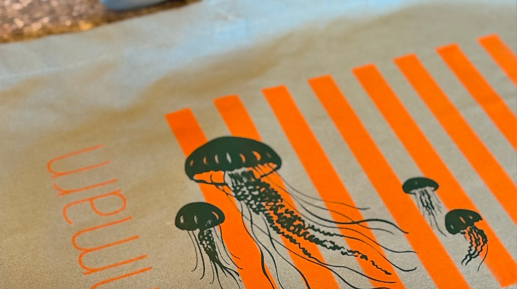 Siebdruck Beachbag
